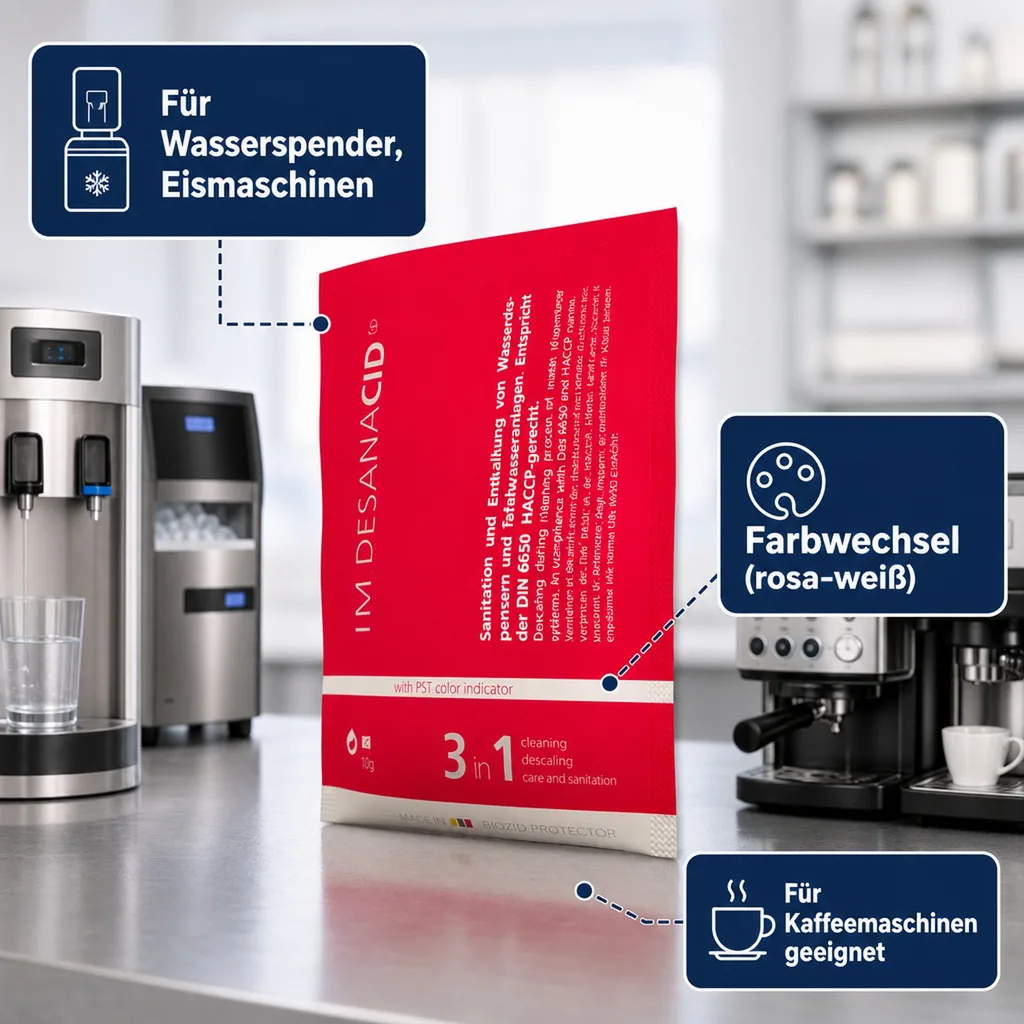 Desinfektionsmittel, Desinfektionsreiniger, Biozid - TM Desanacid°fp