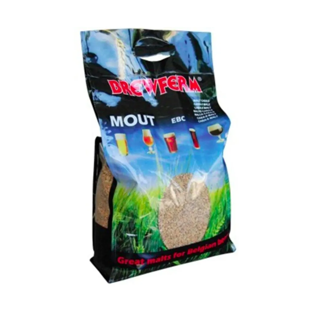 Castle Malting Abbey Malz, Biermalz, Gerstenmalz - 41- 49 EBC, 1 kg, verleiht einen kräftigen Geschmack nach gebackenem Brot, Nüssen und Früchten