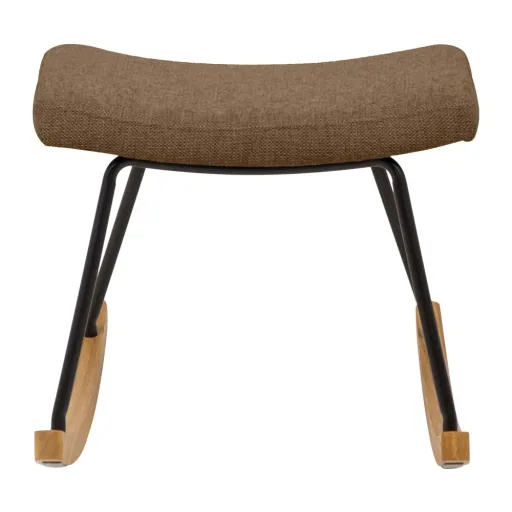 Quax Fußhocker für Schaukelstuhl /Stillstuhl De Luxe latte