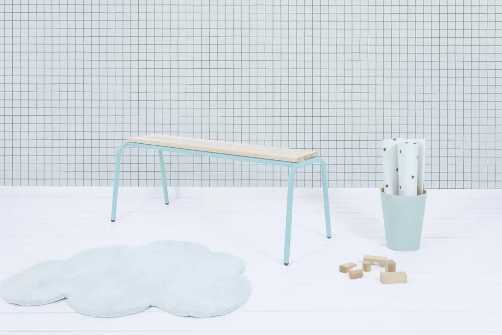 Lilipinso Teppich Wolke mint