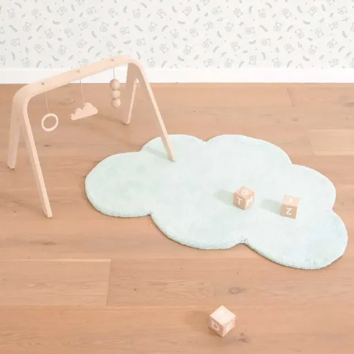Lilipinso Teppich Wolke mint
