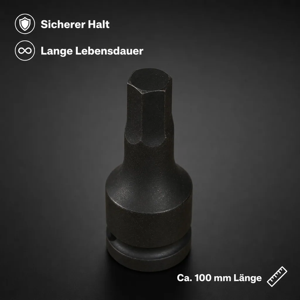 Innensechskant Nuss 3/4 Zoll, Schlagschrauber Nuss H19