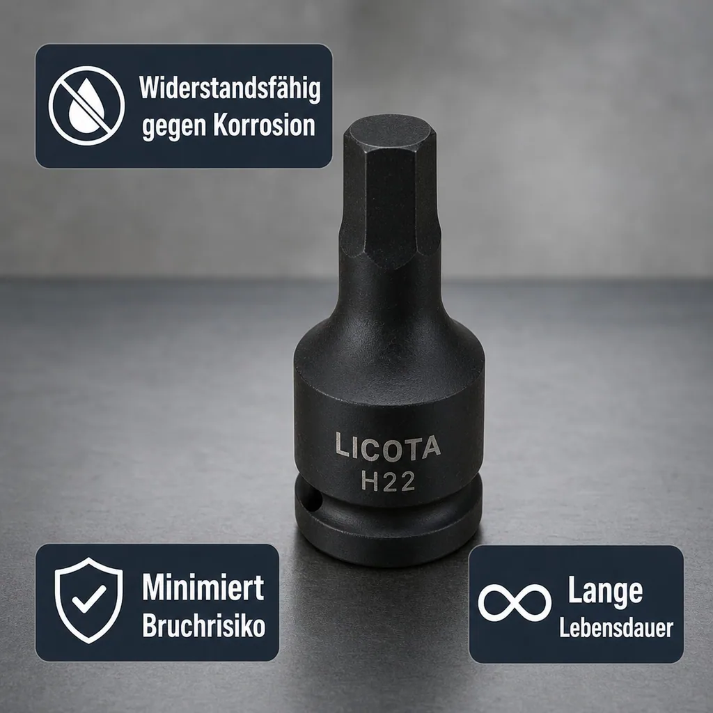 3/4 Zoll Innensechskant Nuss, H22 Innensechskant, Schlagschrauber Nuss