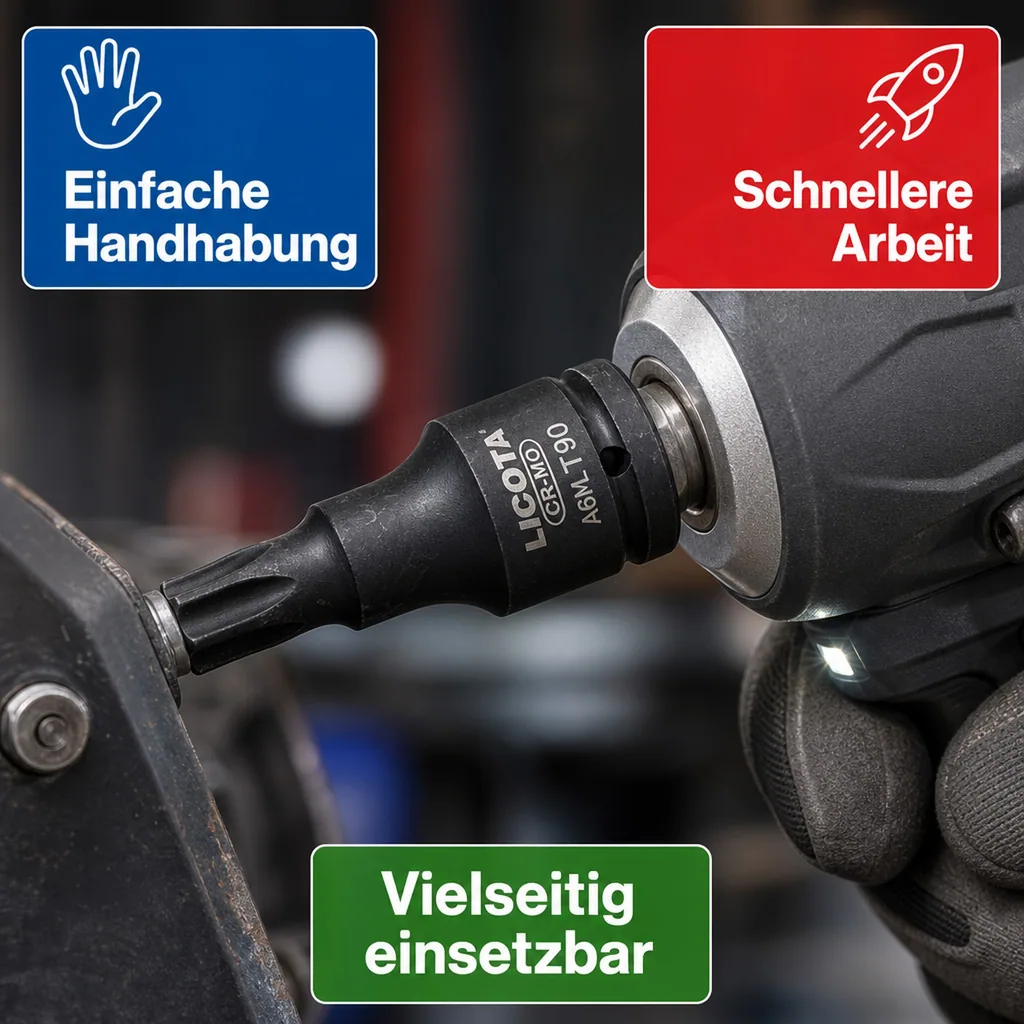 Innensechskant Nuss, T90, 3/4 Zoll, Schlagschrauber Nuss