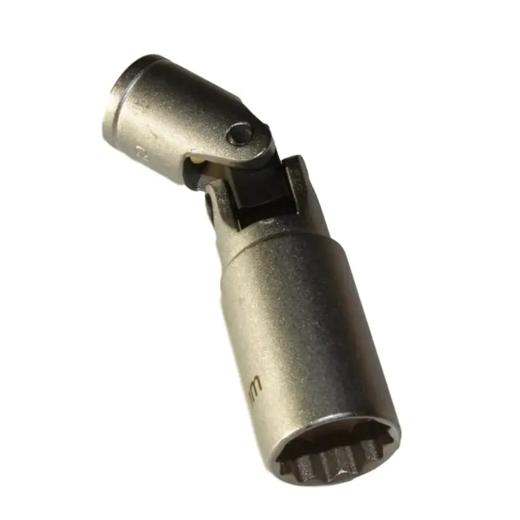 Glühkerzenschlüssel, Gelenk-Nuss 3/8 Zoll, 14mm, 12pt