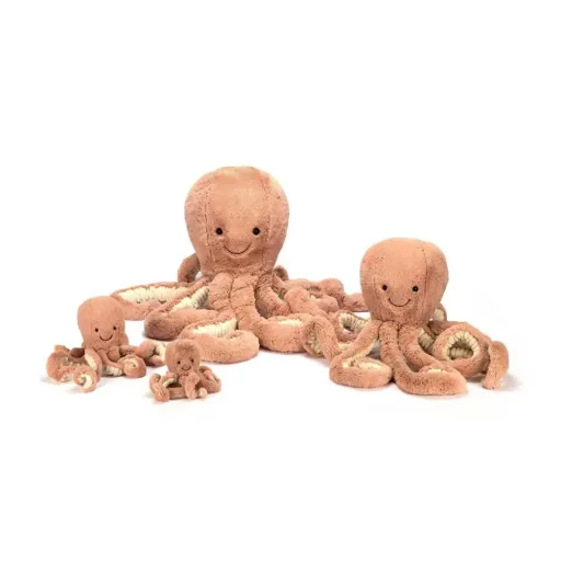 Jellycat Kuscheltier Krake Odell richtig gross