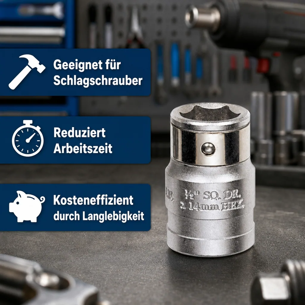 1/4 zoll adapter, Bit Adapter 1/4, Stecknuss Adapter