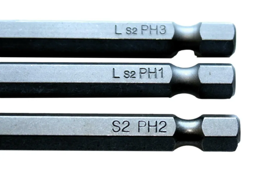 PH1 Bit, Langbit, 200mm, S2 Stahl, Industrie Qualität