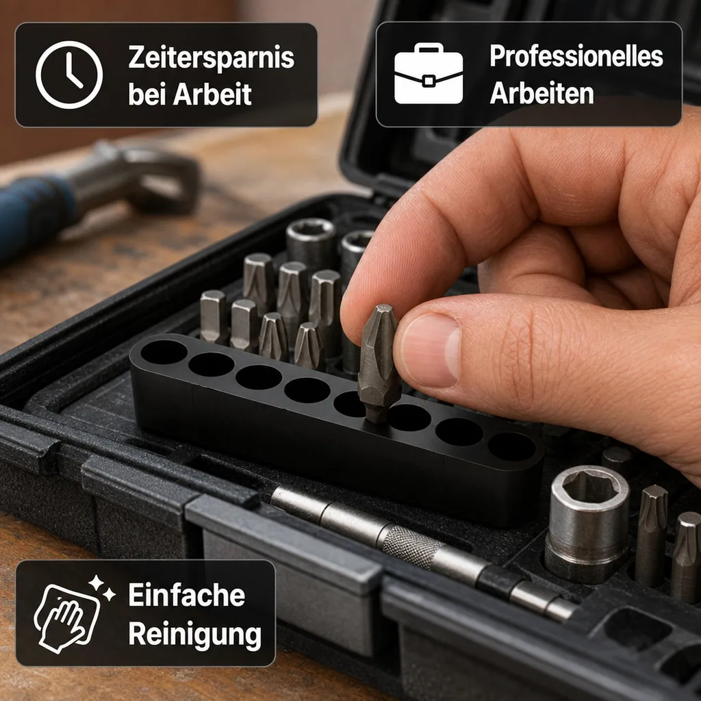 Bithalter, Bitaufnahme, 8 Bit, Werkzeugkiste Zubehör