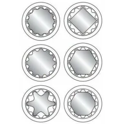 Maul Ringschlüssel 14mm, Spline Schlüssel, Industrie Qualität