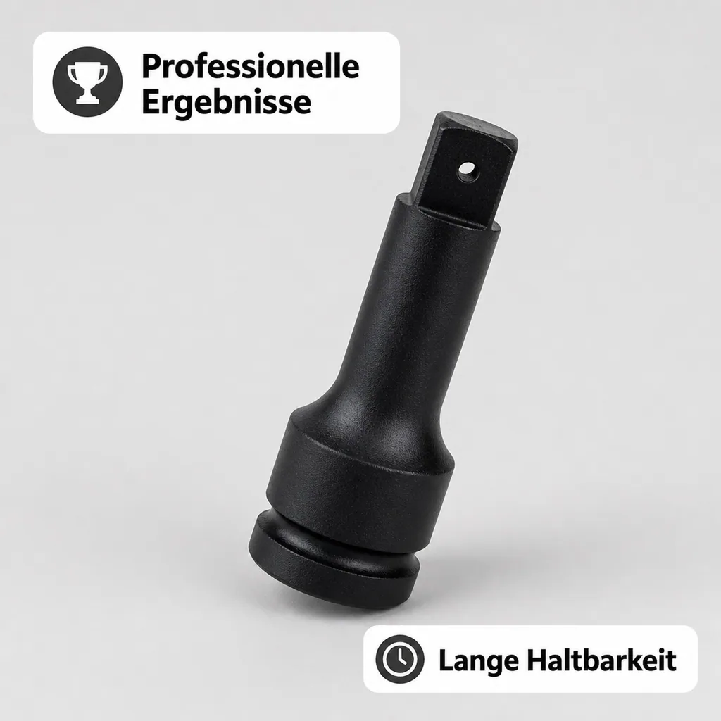 Schlagschrauber Verlängerung, 1/2 Zoll, Cr-Mo, 75mm, Industrie Qualität
