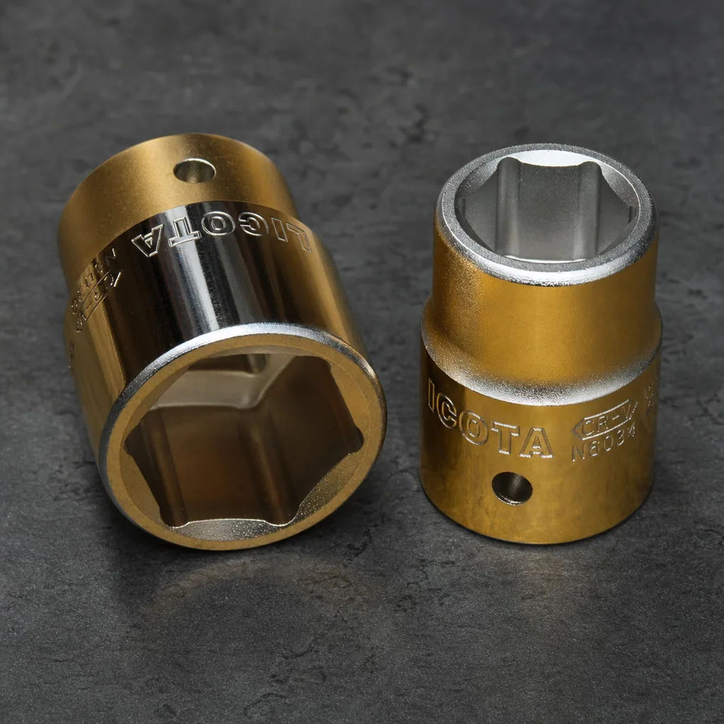 Stecknuss 3/4", 34mm Nuss, Cr-V, 6pt, Knarre Ratsche