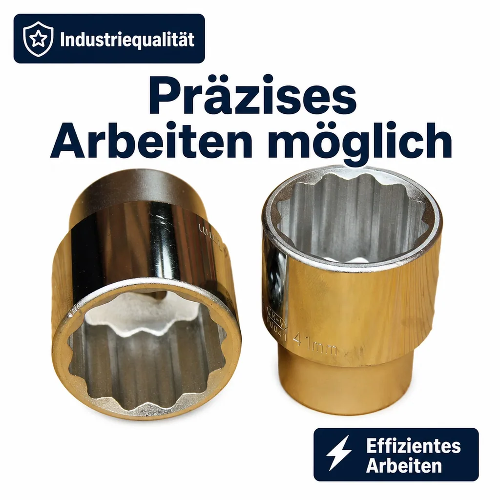 Stecknuss 3/4, 46mm, Cr-V, für Knarre & Ratsche