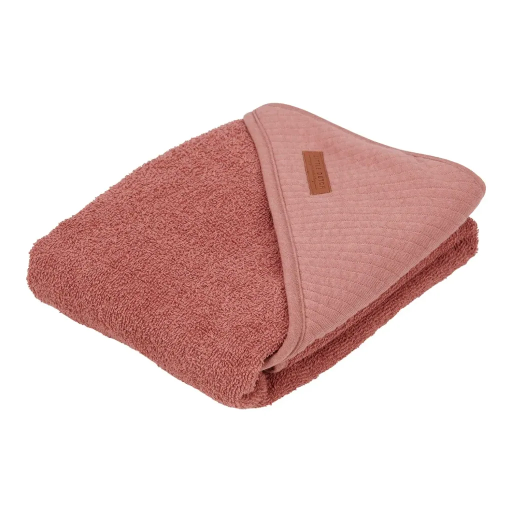 Little Dutch Baby Kapuzenhandtuch, Farbe: Pink blush
