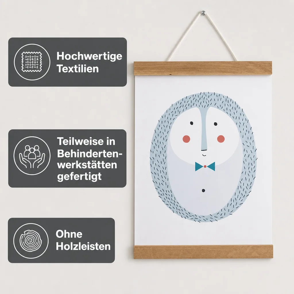 Ava & Yves Kinderposter Igel