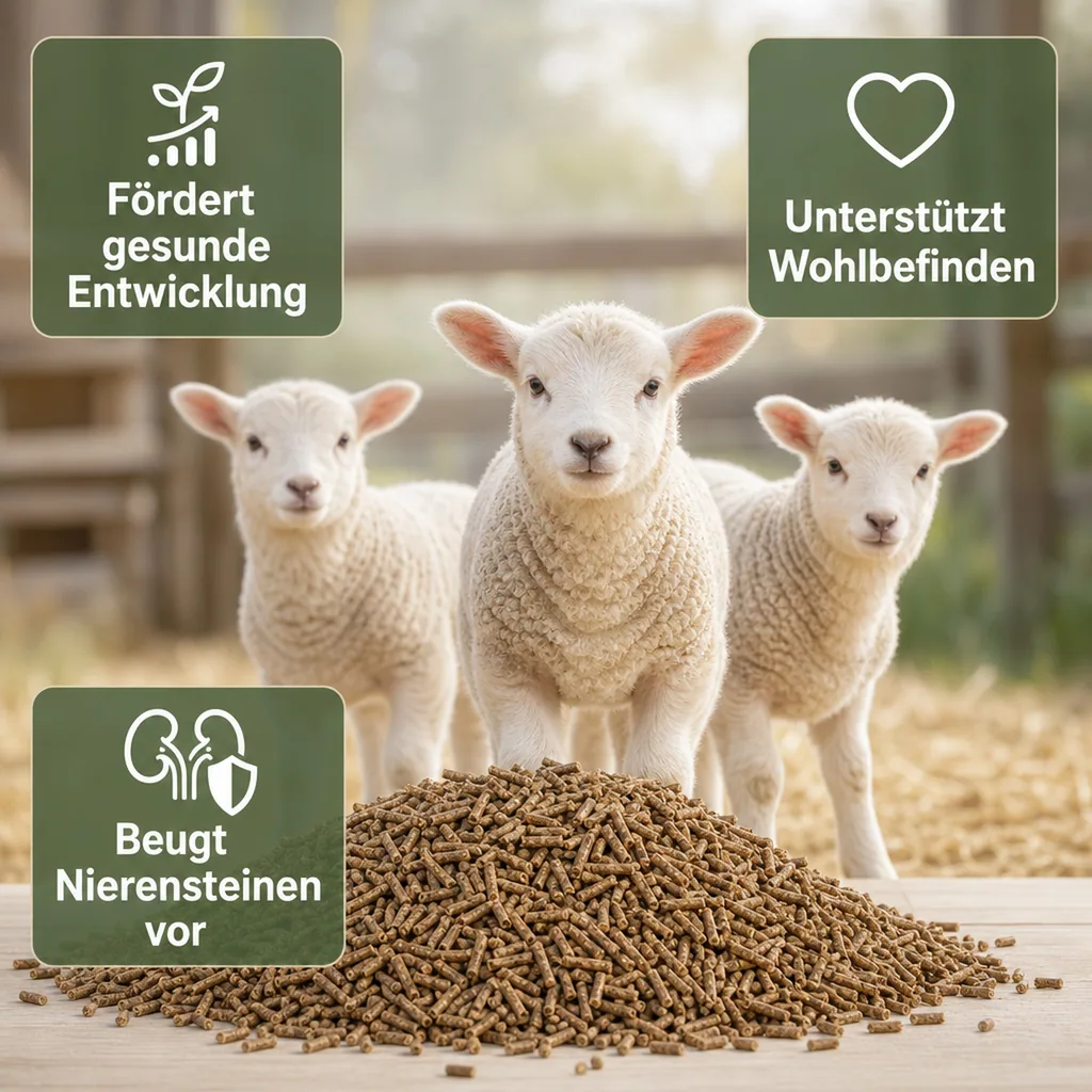 Lammfutter 20kg, Lämmerfutter, Schaffutter, Ziegenfutter, Futterpellet