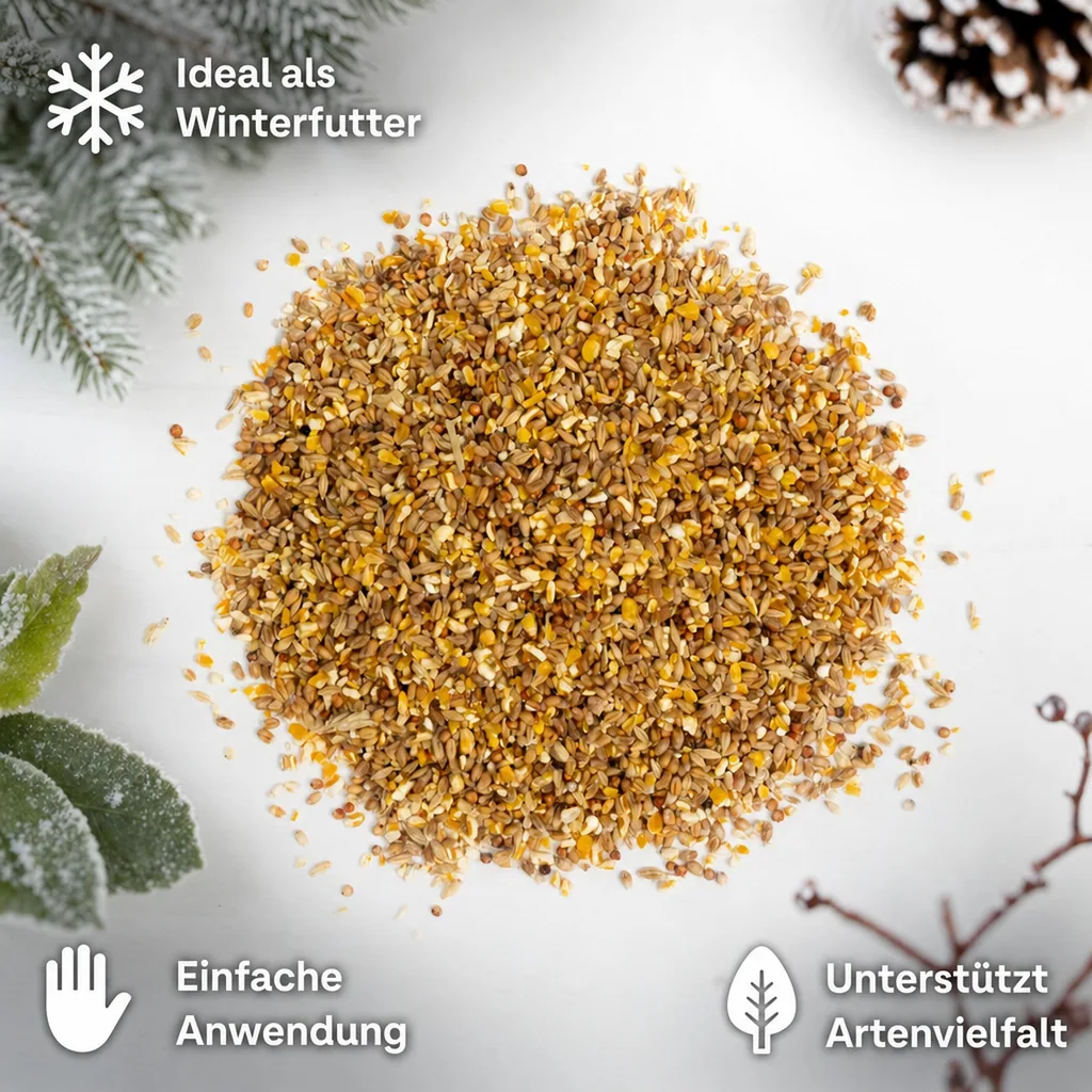 Wildvogelfutter 20kg, Vogelfutter Mischung, Getreidemischung