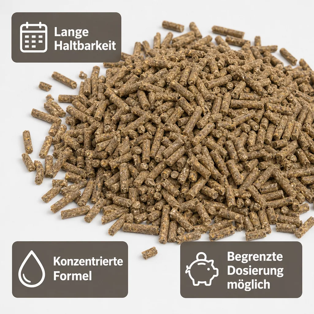 Wildtierfutter 25kg Pellet, Spezialfutter Pflanzenfresser, Vitaminreich