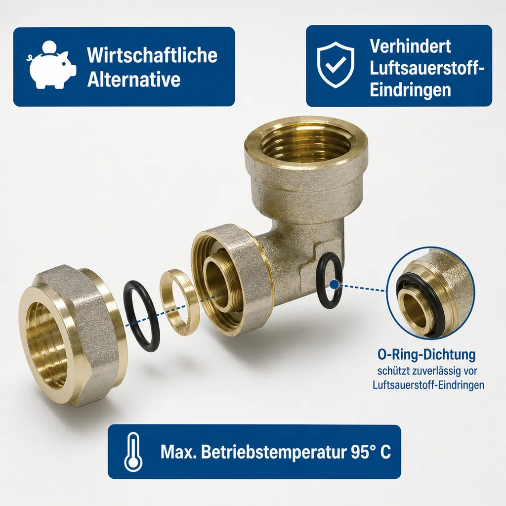 Schraubfitting Winkel 16 x 2 - 1/2" IG