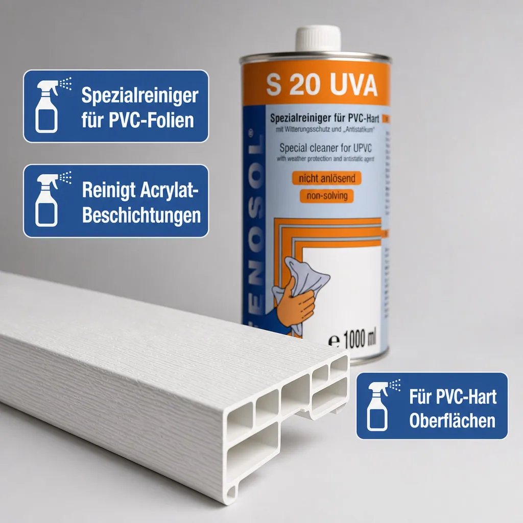 FENOPLAST Fenosol S 20 UVA Reiniger nicht anlösend 1 Liter