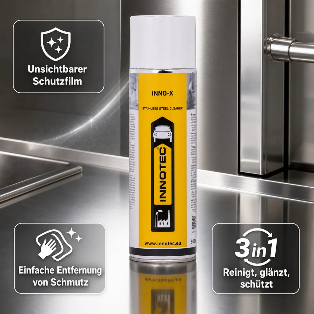 INNOTEC Inno-X Edelstahl/Chrom/Alupflege 500 ml