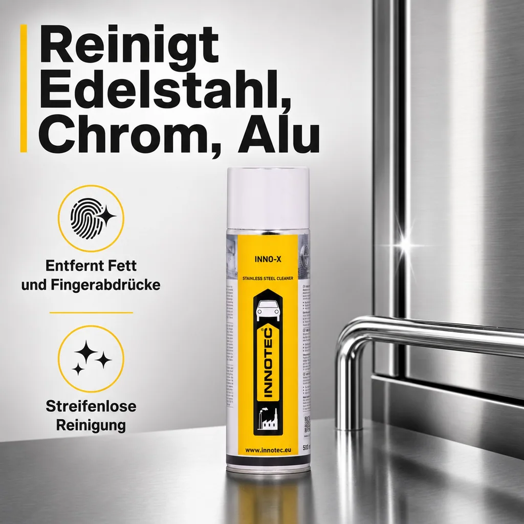 INNOTEC Inno-X Edelstahl/Chrom/Alupflege 500 ml