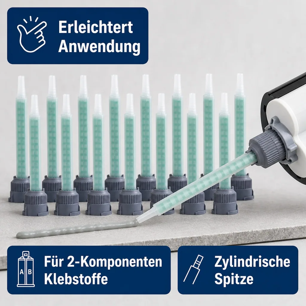 FENOPLAST Mischdüse 12 Stück für  Doppelkartuschen