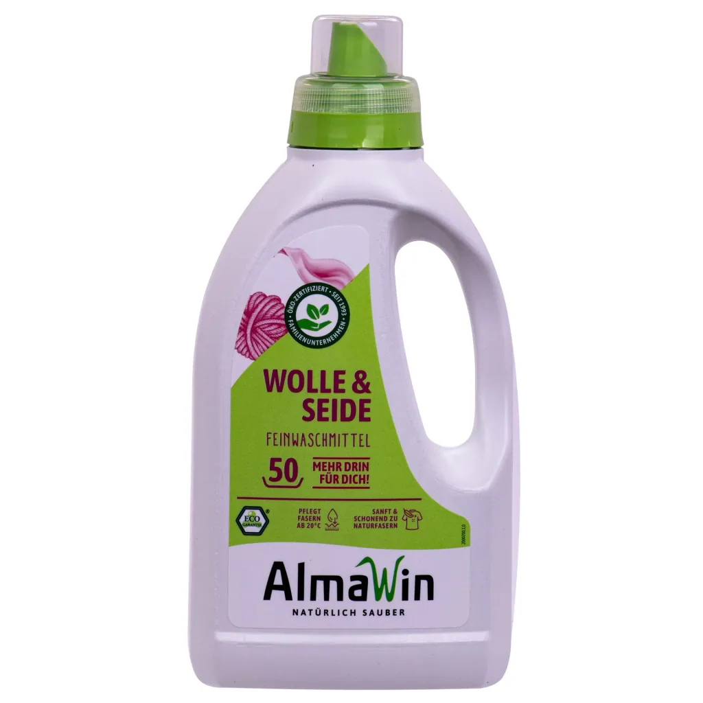 ALMAWIN Wolle & Seide 750 ml für ca. 50 Waschgänge