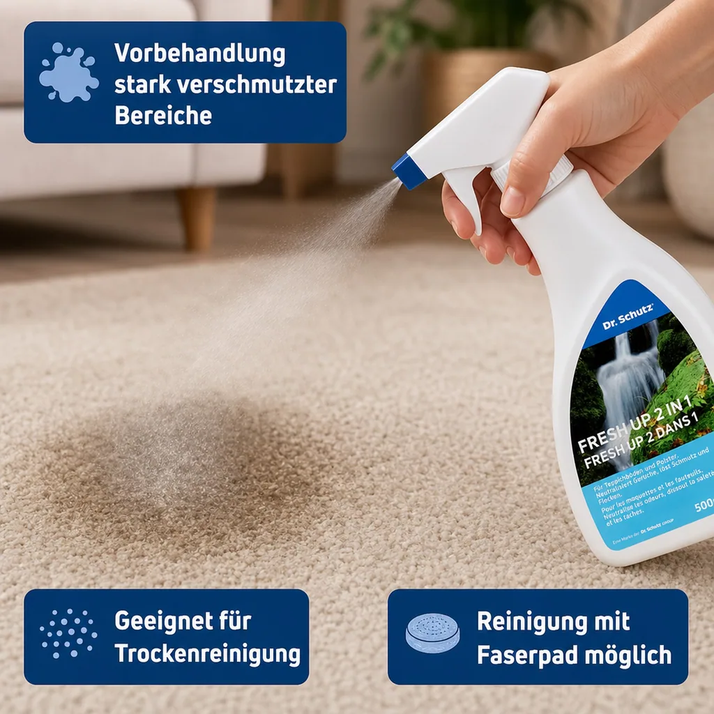 DR. SCHUTZ Fresh Up 2 in 1 in 500ml für ca. 20m² Geruchsabsorber