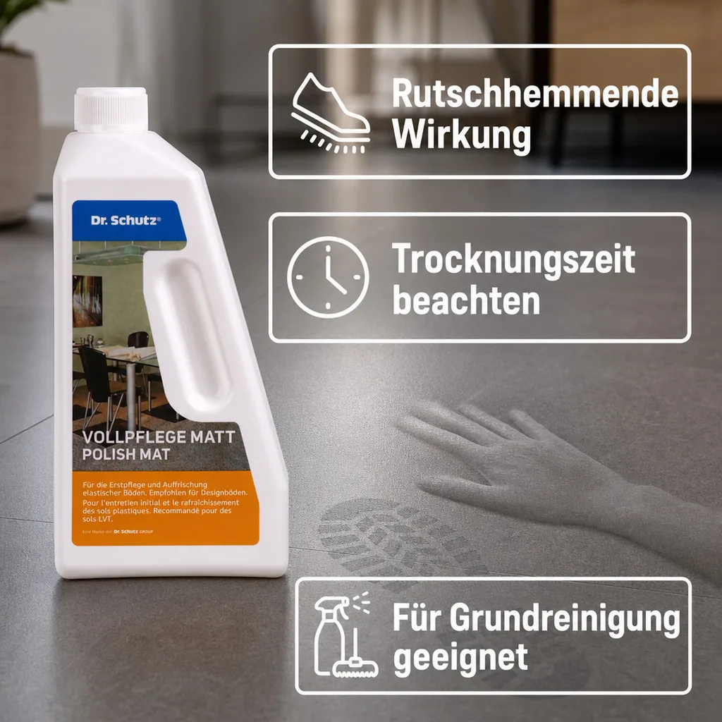 DR. SCHUTZ Vollpflege matt 750ml für 15m²