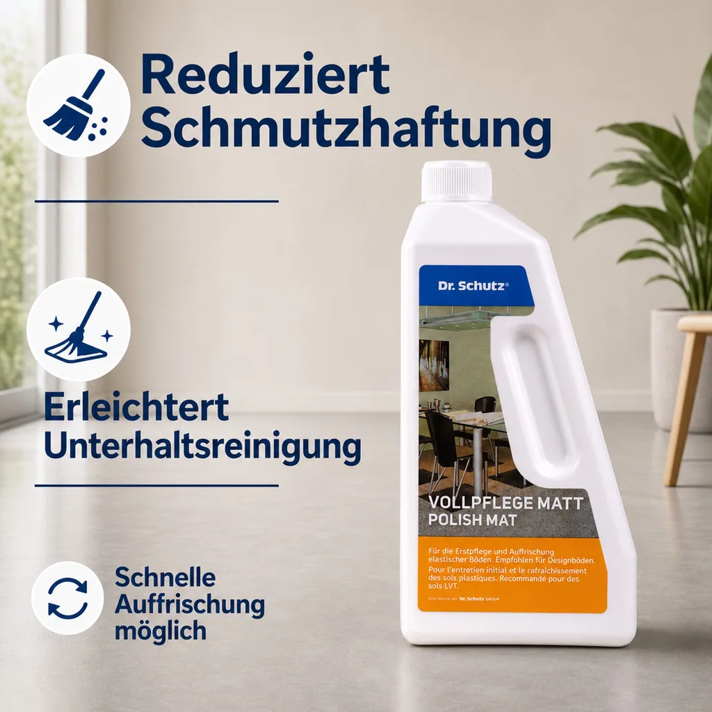 DR. SCHUTZ Vollpflege matt 750ml für 15m²