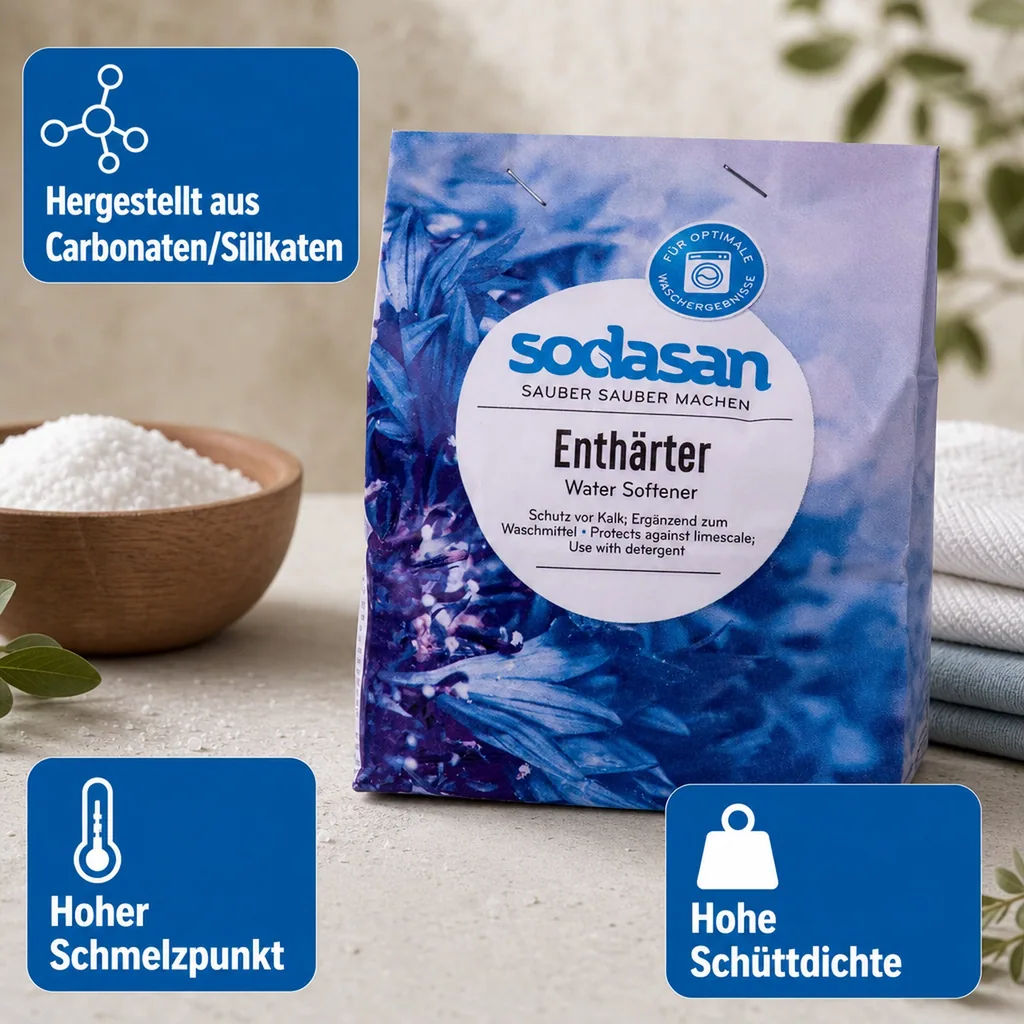 SODASAN Enthärter 750g Papierbeutel