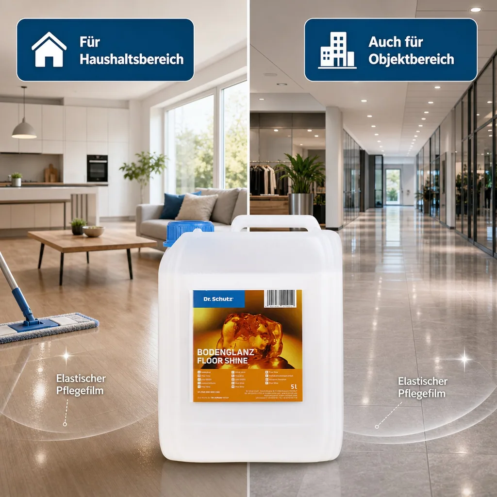 DR. SCHUTZ Bodenglanz Wischpflege 5 Liter für 100m²