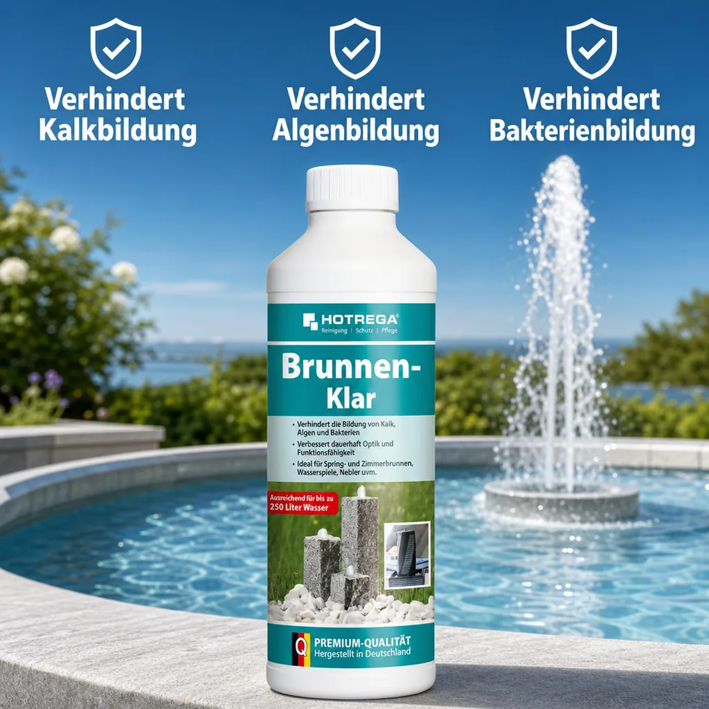 HOTREGA Brunnen Klar 500 ml Konzentrat
