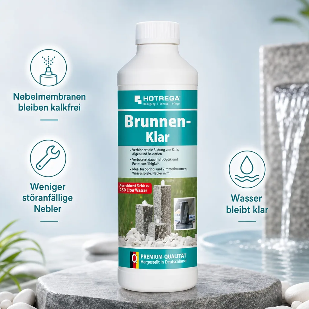 HOTREGA Brunnen Klar 500 ml Konzentrat