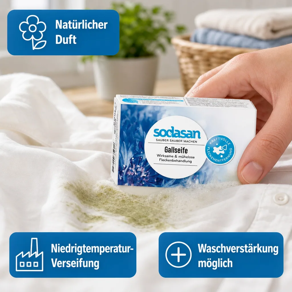SODASAN Gallseife 100 g Stück