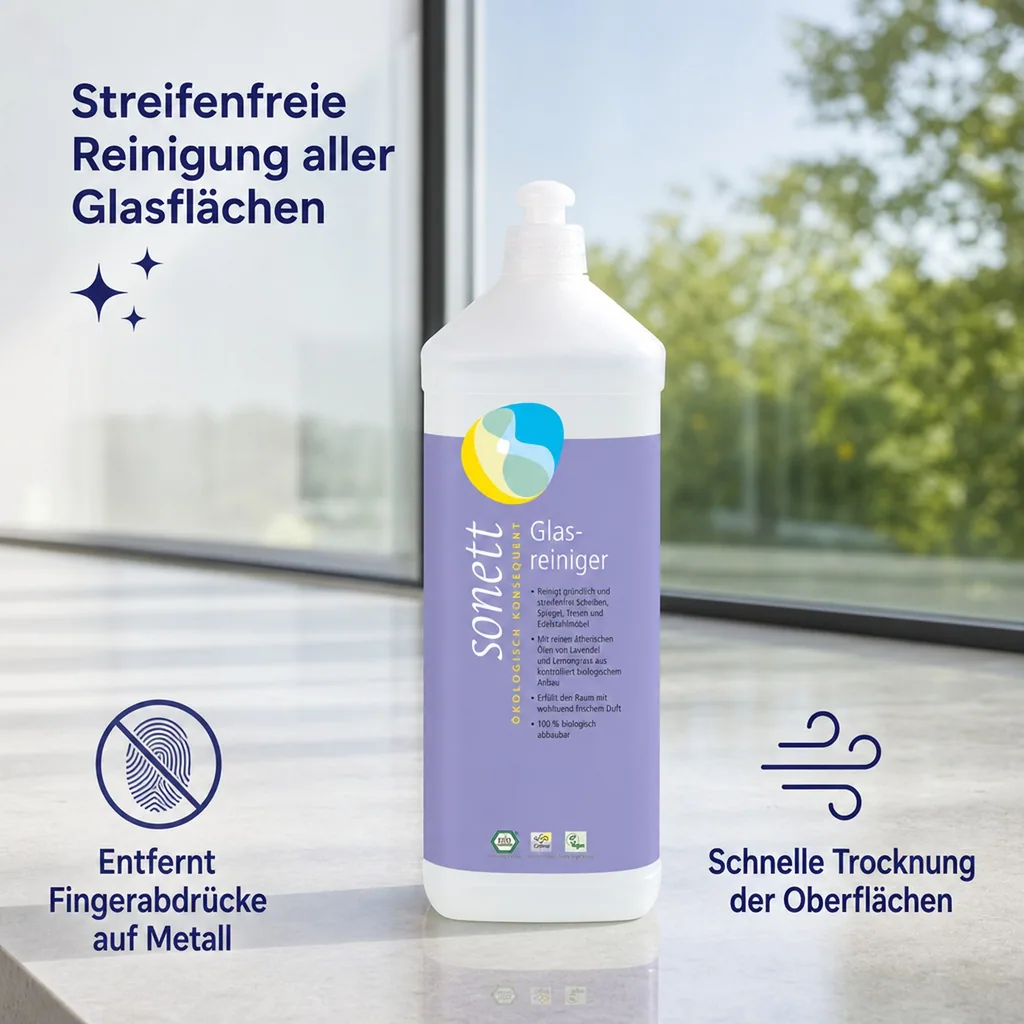 SONETT Glasreiniger 1 Liter Nachfüllflasche