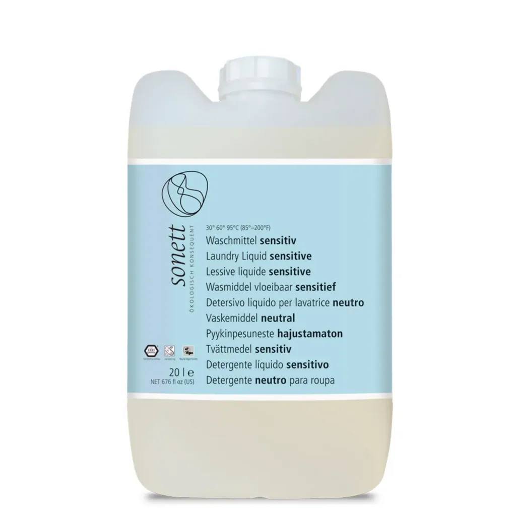 Sensitive Laundry Detergent, Liquid, for Sensitive Skin, Fragrance Free, Unscented