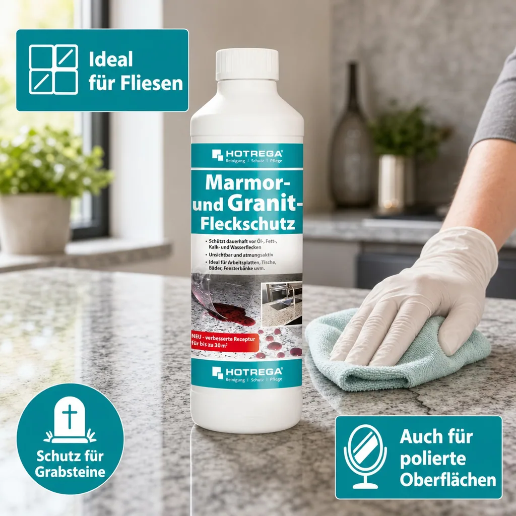 HOTREGA Marmor- und Granit Fleckschutz 500 ml