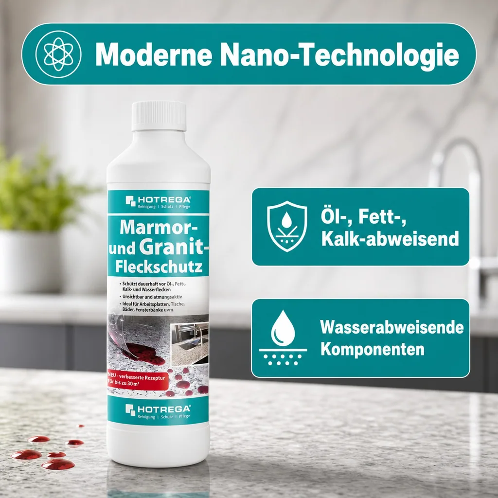 HOTREGA Marmor- und Granit Fleckschutz 500 ml