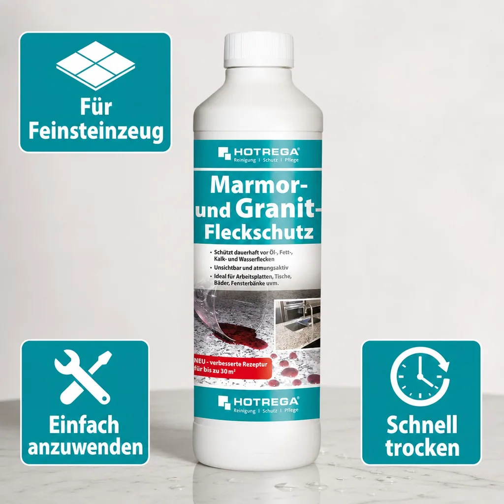 HOTREGA Marmor- und Granit Fleckschutz 500 ml