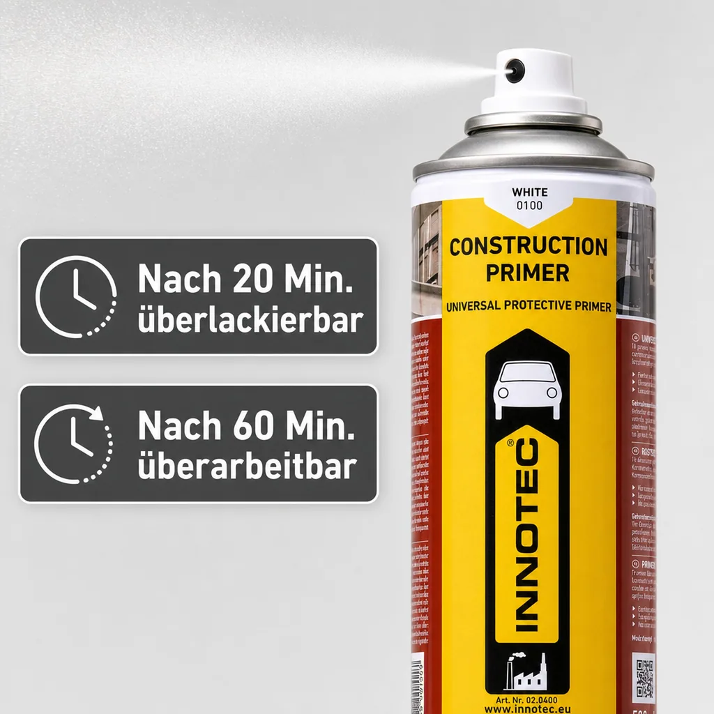 INNOTEC Construction Primer 500ml Grundierung weiß