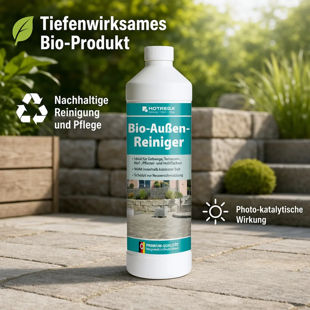 HOTREGA Bio Außen Reiniger 1 Liter Konzentrat