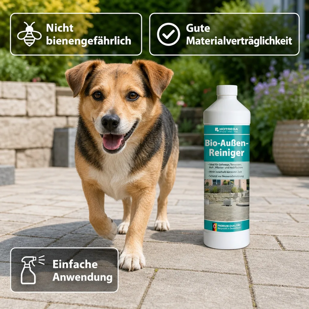 HOTREGA Bio Außen Reiniger 1 Liter Konzentrat