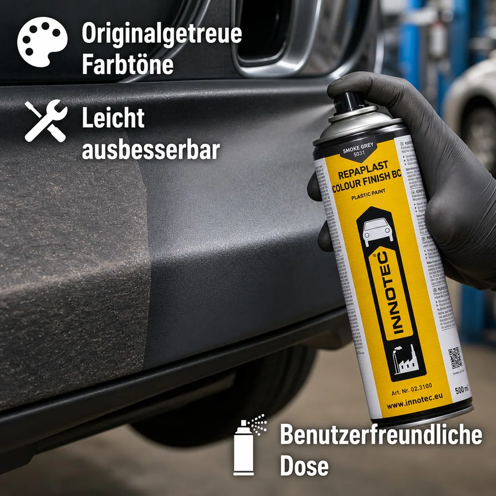 INNOTEC Repaplast Colour Finish BC 500ml rauchgrau smoke grey