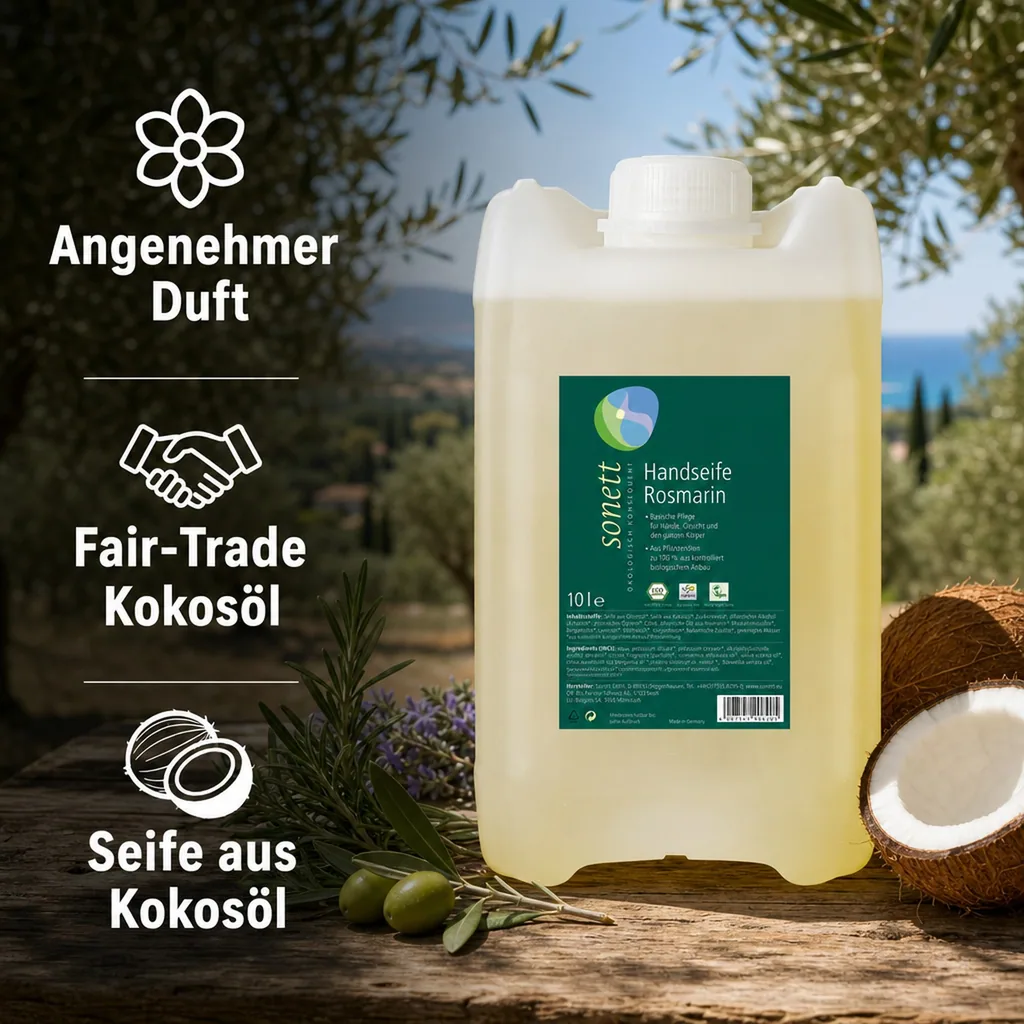 SONETT Handseife Rosemarin 10 Liter