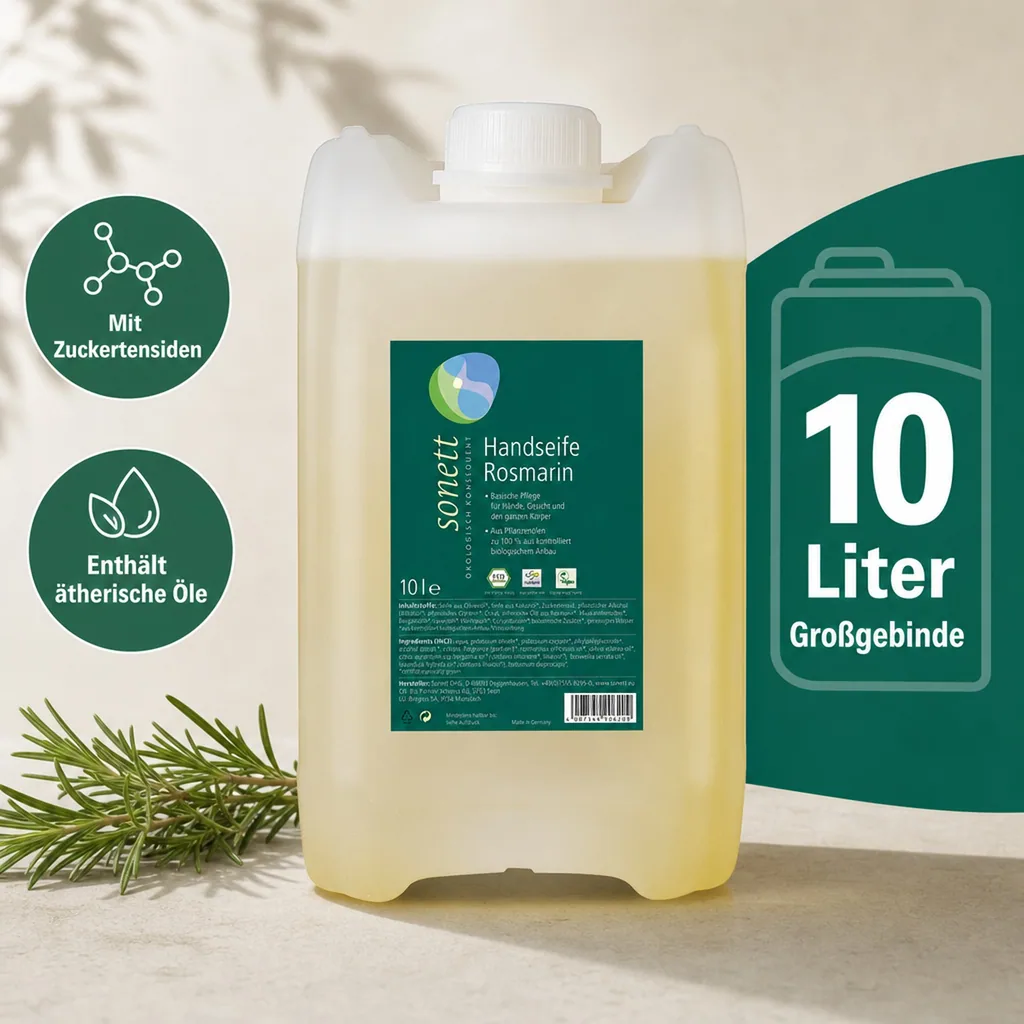 SONETT Handseife Rosemarin 10 Liter