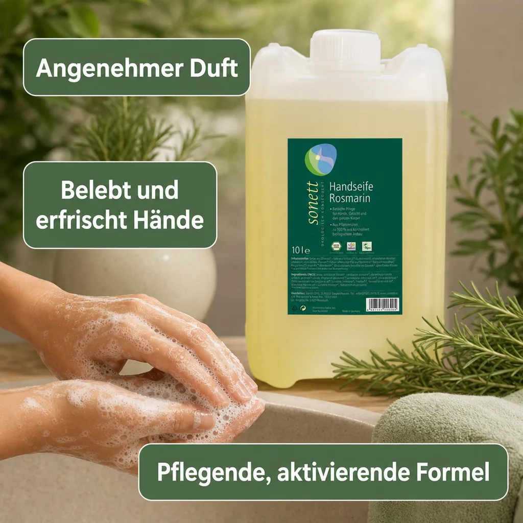 SONETT Handseife Rosemarin 10 Liter
