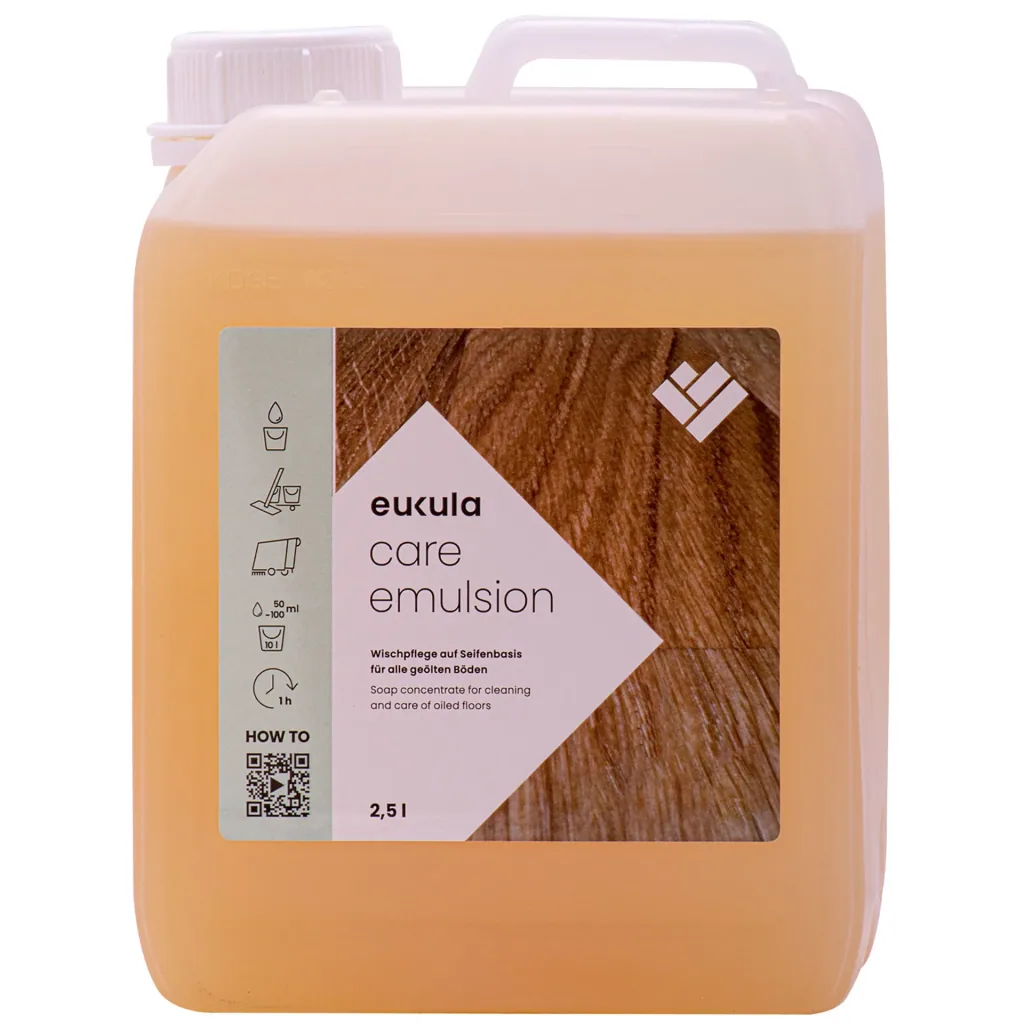 eukula care emulsion Wischpflege in verschiedenen Ausführungen