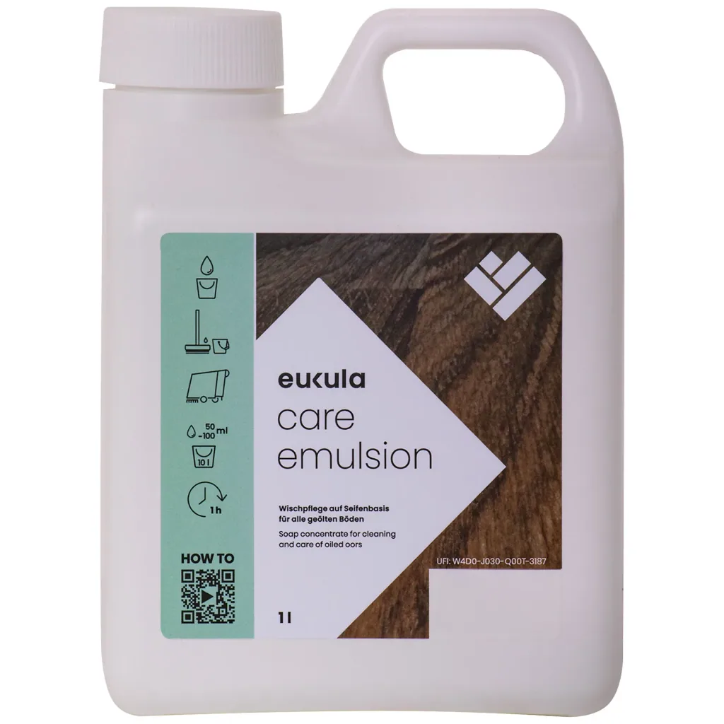 eukula care emulsion Wischpflege in verschiedenen Ausführungen